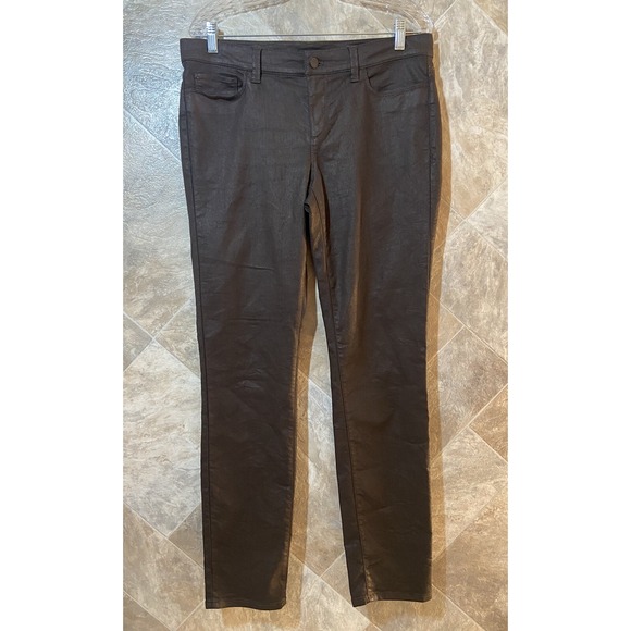 Ann Taylor Pants - Ann Taylor Pants Women's 10 Brown Modern Slim Mid Rise Stretch